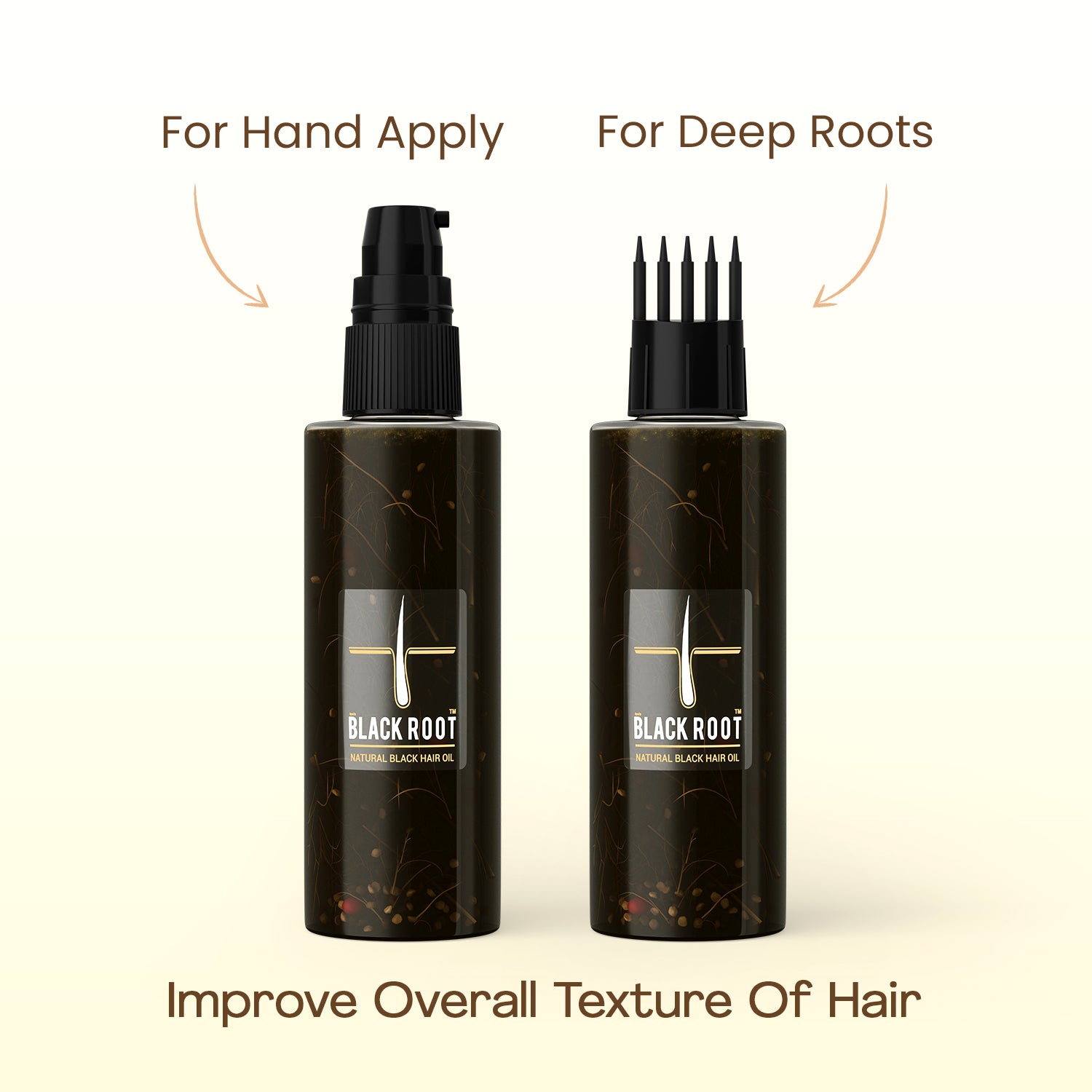 Black Root Natural Hair Oil - 3.38 Oz